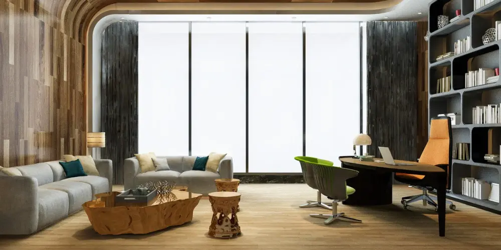 نحوه چیدمان مبل اتاق مدیریت