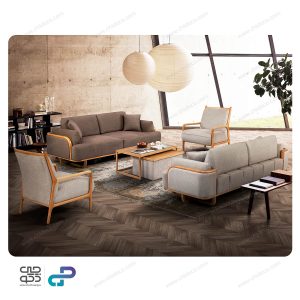 ست مبل راحتی مدل آلفا برند جهانتاب