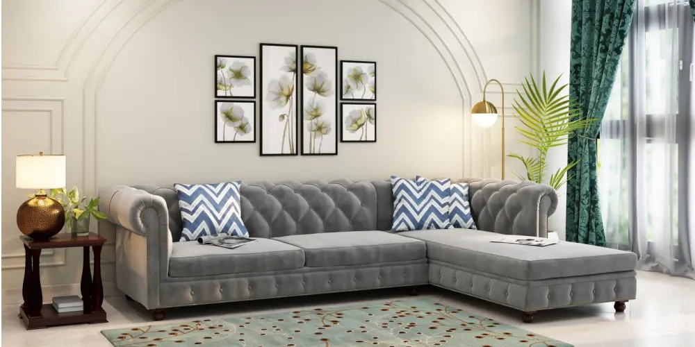 نحوه چیدمان مبل ال