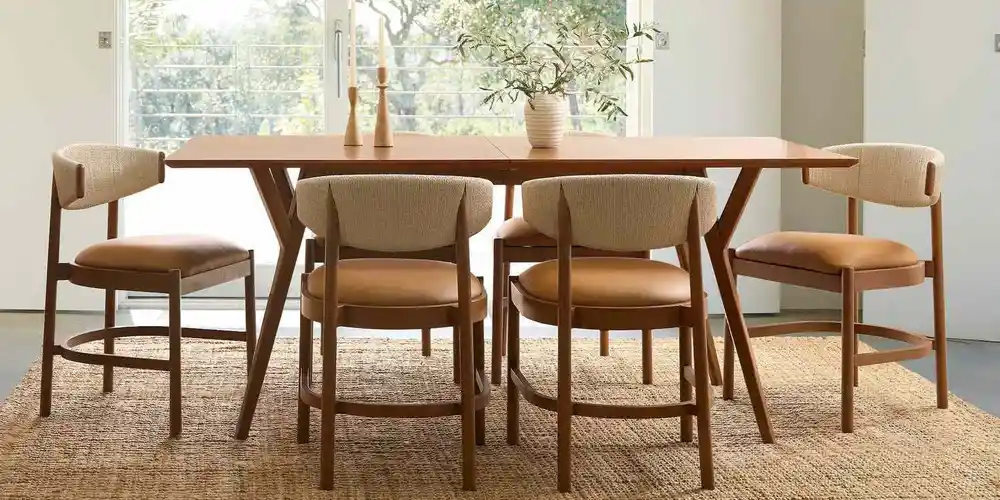 راهنمای انتخاب میز غذاخوری با ابعاد متناسب با فضای خانه