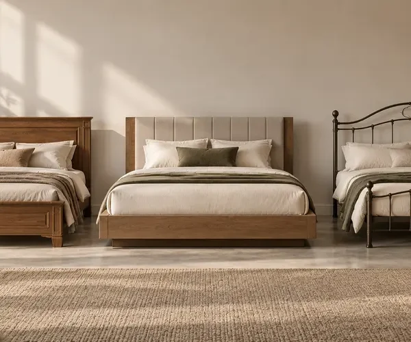 بهترین متریال تخت خواب چیست؟ چوب، فلز یا mdf؟